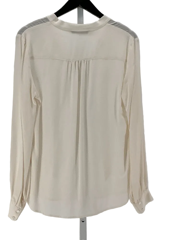 Trina Turk Size M White Shirt