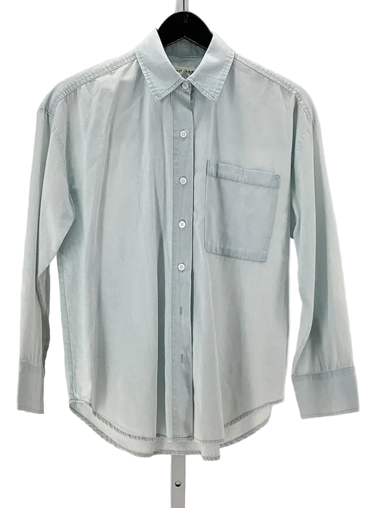 Electric & Rose Size XS Blue Shirt
