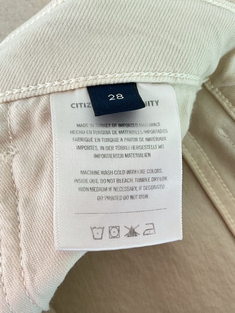 Citizens of Humanity Size 28 Tan Jeans