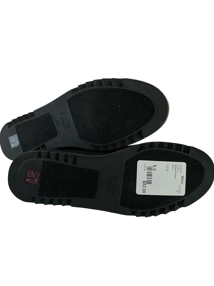 Eileen Fisher Shoe Size 6.5 Black Loafers
