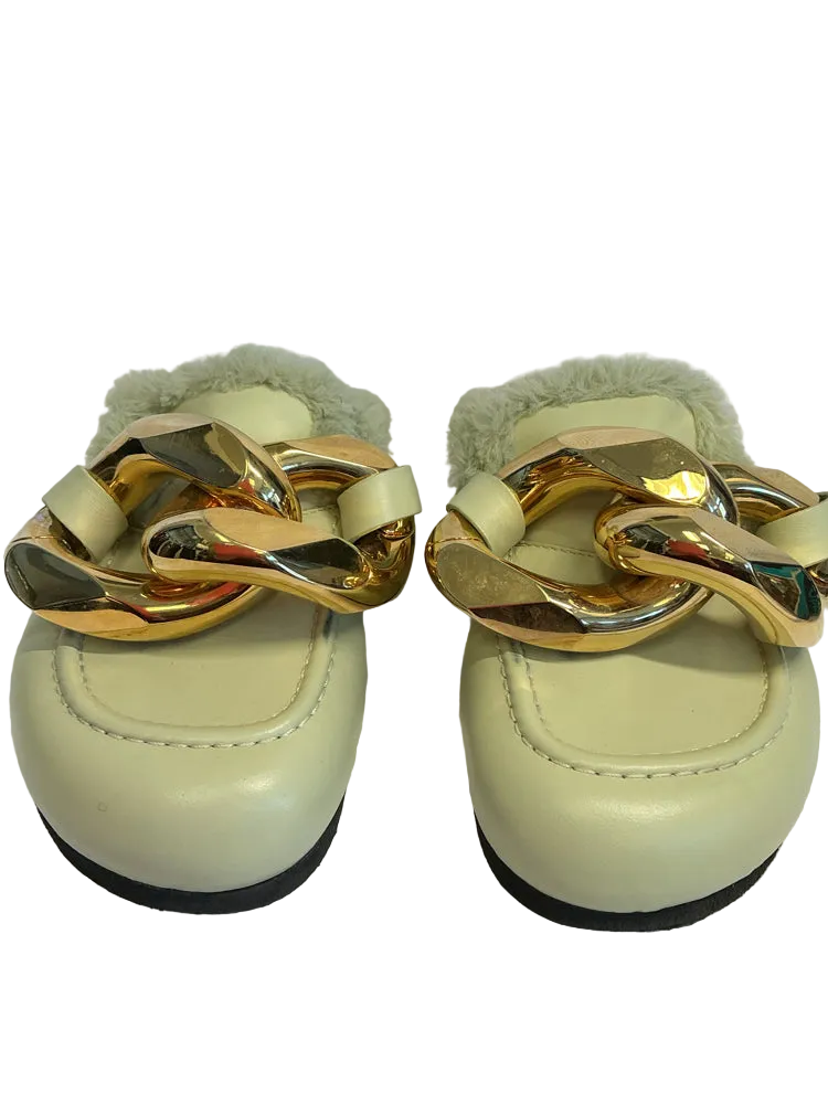 JW Anderson Shoe Size 7.5 Green Mules