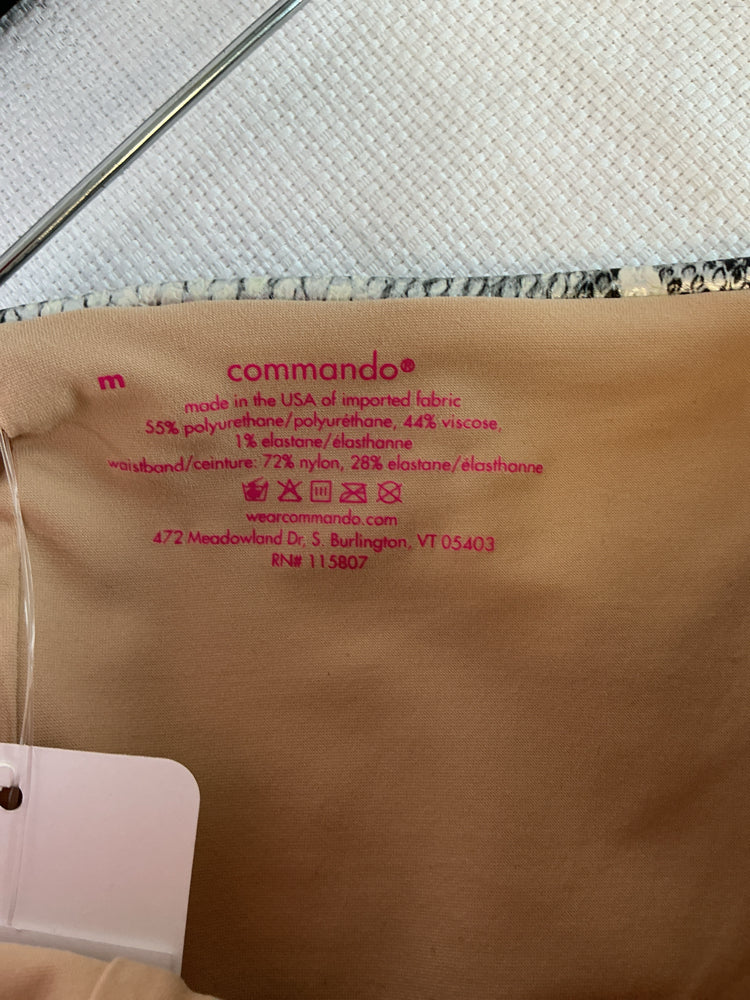 commando Size M Gray & White Pants