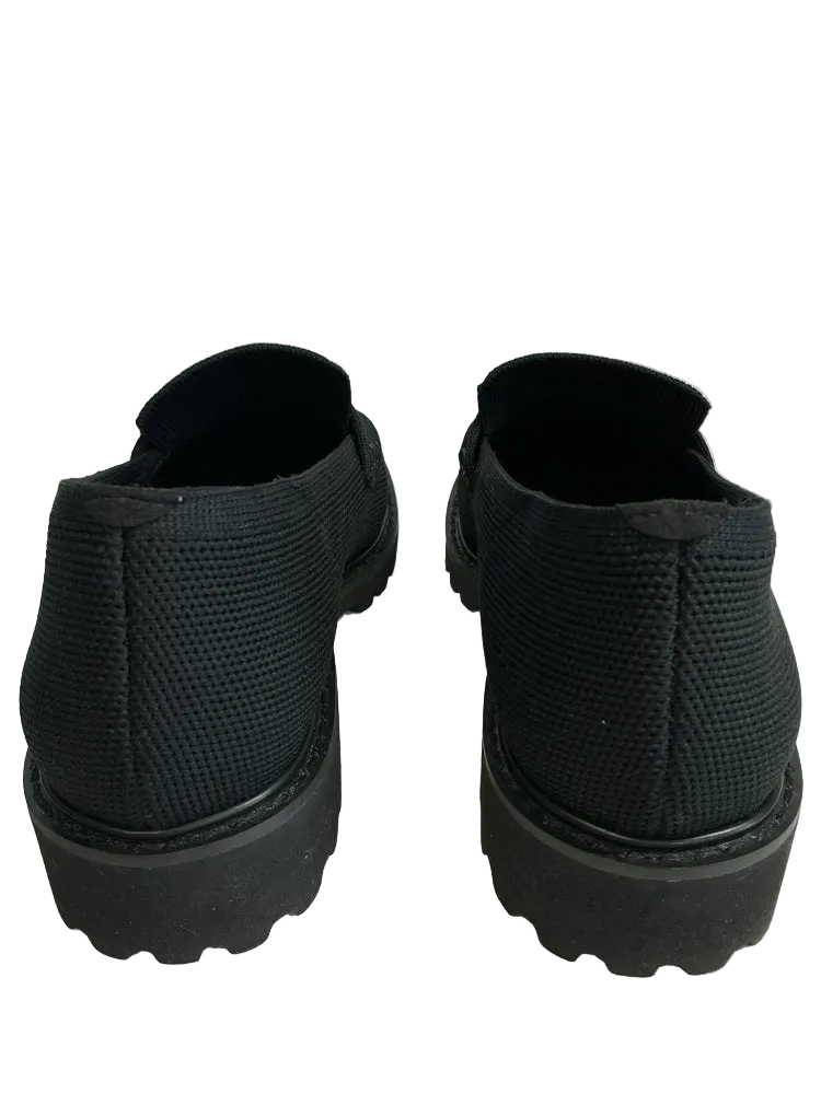 vivaia Shoe Size 7 Black Francesca Loafers