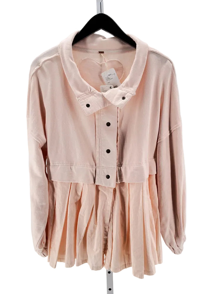 Free People Size XS Pink Sweatshirt