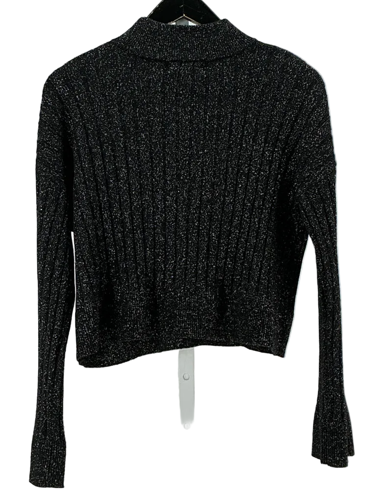 by together Size S Black & Silver Sweater