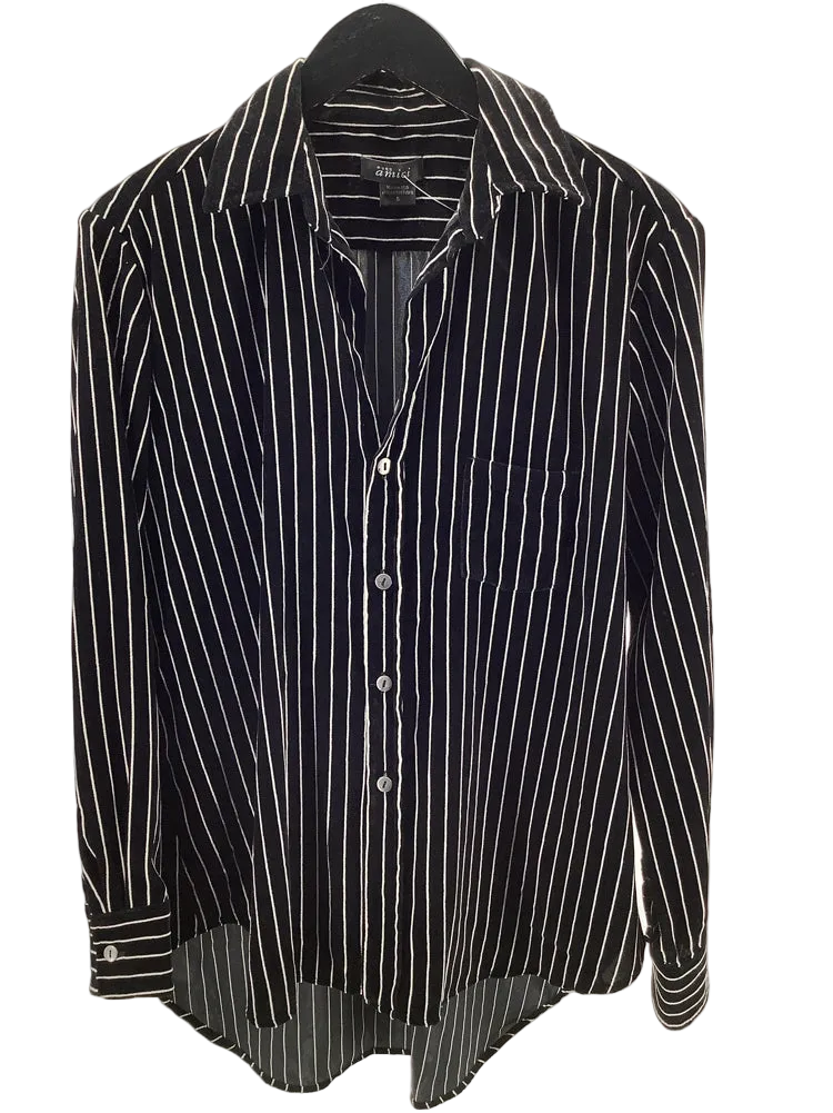 Pure Amici Size S Black & White Shirt