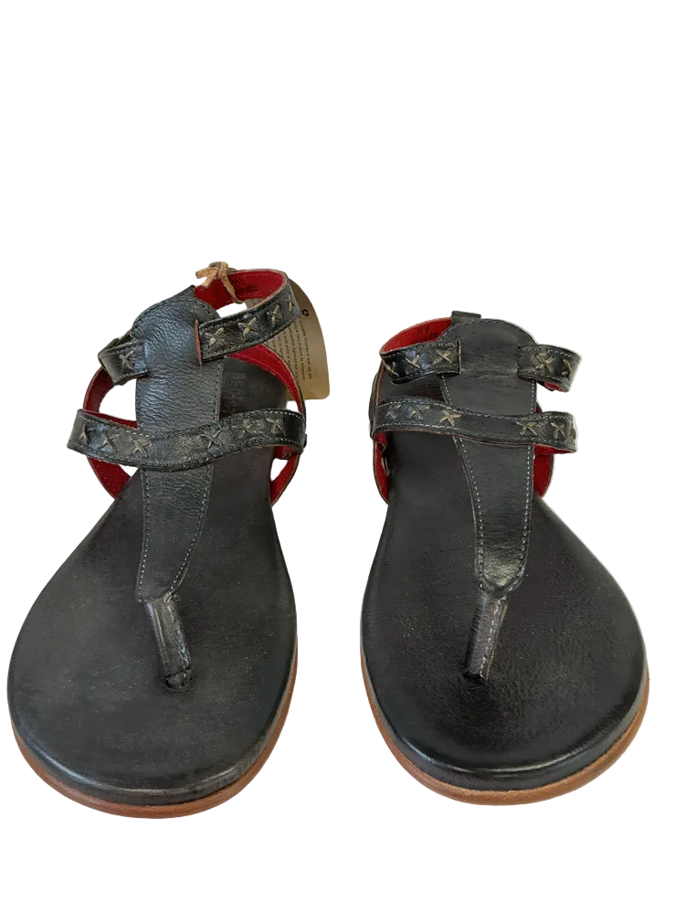 Bed Stu Shoe Size 11 Black Moon Sandals